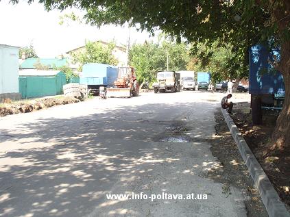 ремонт дороги на ул. карла либкнехта в полтаве